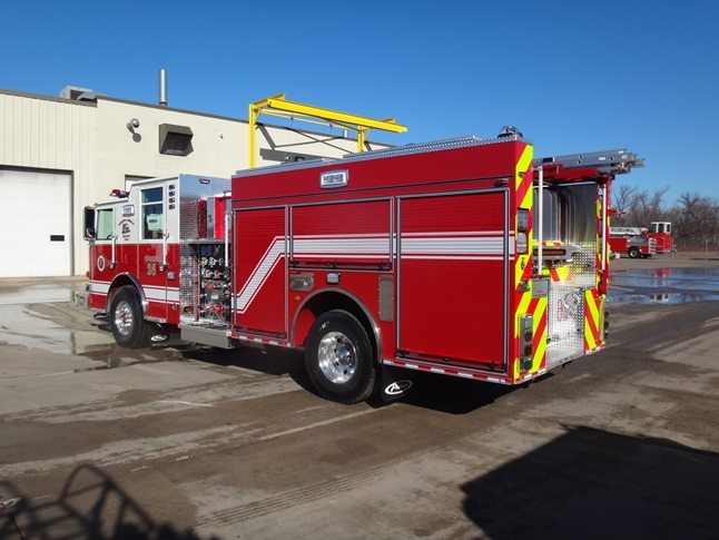 Ten 8 Fire Equipment Pierce Arrow-XT Pumper delivered to ...